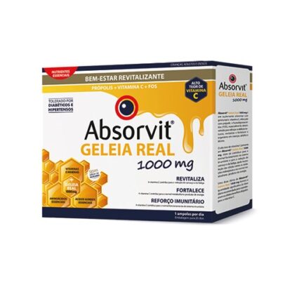 Absorvit Geleia Real 20 Ampolas