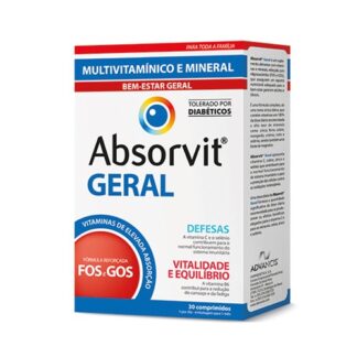 Absorvit Geral 30 Comprimidos