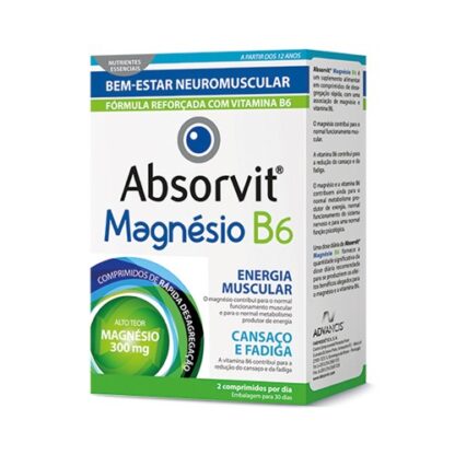 Absorvit Magnésio B6 60 Comprimidos