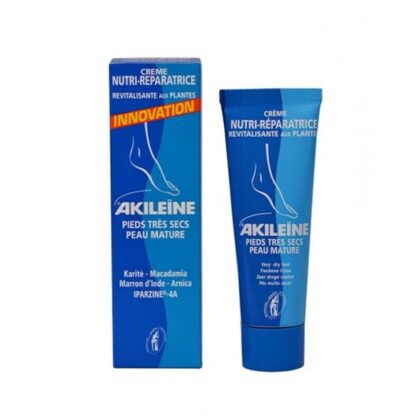 Akileine Creme Nutri-Reparador 75ml, O Creme Nutri-Reparador revitalizante com plantas Akileïne® assegura uma hidratação prolongada e intensa.