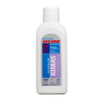 Akileine Kimas Óleo Massagem Arnica 200ml, óleo de massagem com Arnica, reduz fortemente a sensação de cansaço e protege a pele, formando um filme protetor.