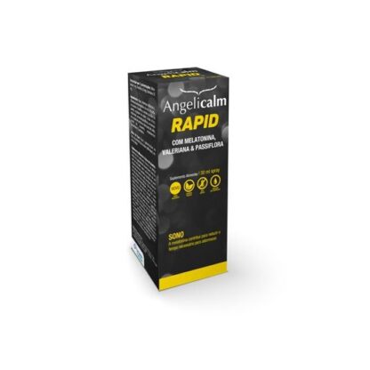 Angelicalm Rapid contém melatonina que contribui para reduzir o tempo necessário para adormecer.