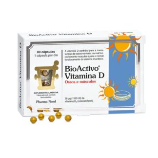 BioActivo Vitamina D 80 Cápsulas
