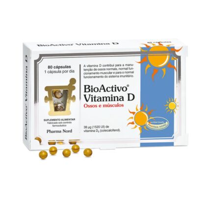 BioActivo Vitamina D 80 Cápsulas