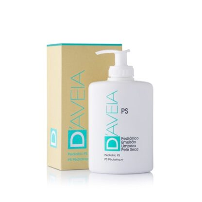 D-Aveia PS Pediátrico Emulsão Limpeza 300ml, emulsão de limpeza constituída por Aveia Coloidal, com reconhecidas propriedades hidratantes, emolientes, protetoras, suavizantes e antioxidantes.
