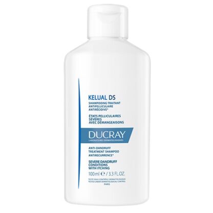 Ducray Kelual DS Champô AntiCaspa 100ml, N.º 1 em França: líder no mercado dos champôs anticaspa*