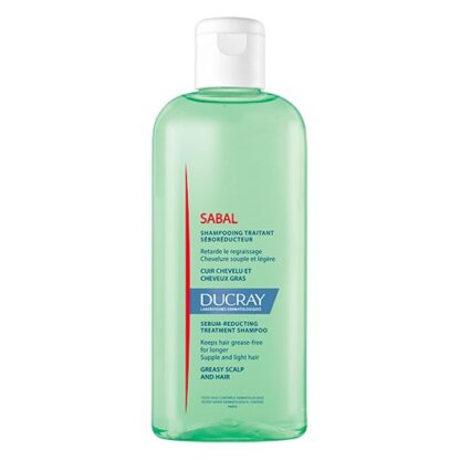 Ducray Sabal Champô 200ml, Absorve o excesso de sebo e retarda o engorduramento