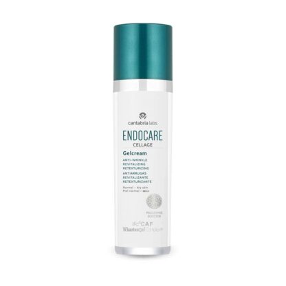 Endocare Cellage Gelcreme Anti-env. Revitalizante Retexturante 50ml, gelcreme numa textura ligeira, não oleosa e não comedogénica, adequado a todos os tipos de pele, nomeadamente a pele normal a oleosa.