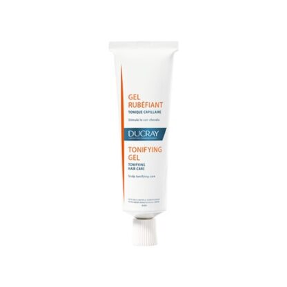 Ducray Gel Rubefaciente 30ml, tónico capilar que facilita a estimulação do couro cabeludo e favorece a nutrição dos bolbos capilares