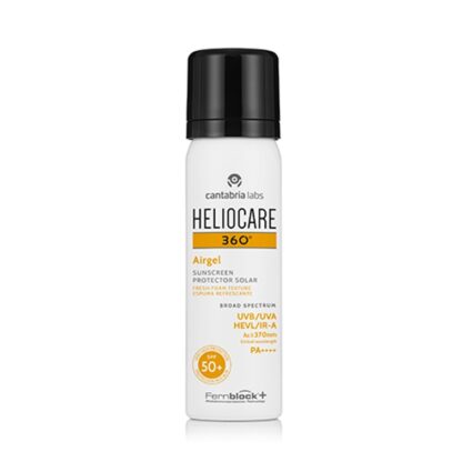 Heliocare 360º Airgel SPF50 60ml, fotoimunoproteção muito alta numa exclusiva textura airgel que deixa uma película protetora invisível sobre a pele