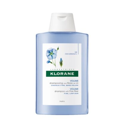 Klorane Champô Fibra De Linho 200ml, graças à sua fórmula ultra leve exclusiva enriquecida com fibras de Linho