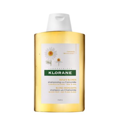 Klorane Champô Ritual De Camomila 400ml, a sua base de lavagem ultra suave foi enriquecida com agentes