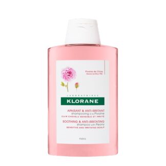 Klorane Champô Ritual De Peónia 400ml, com pH fisiológico proporciona ao couro cabeludo sensível