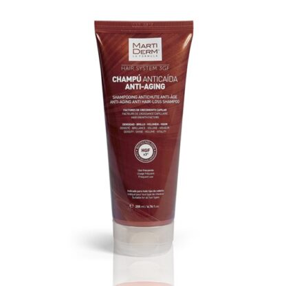 Martiderm Hair System 3GF Shampo Antiqueda Anti-Aging 200ml PharmaScalabis