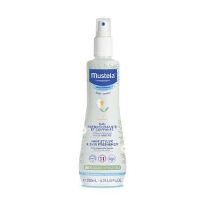 Mustela Água Refrescante Perfumada Corpo Cabelo 200ml,