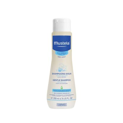 Mustela Champô Bebé Suave 200ml, este é um champô especialmente concebido para os cabelos finos, bem como, delicados, desde o nascimento.