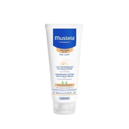 Mustela Leite Nutritivo Cold cream 200ml, leite nutritivo corporal com cold cream para bebés e crianças, certamente  indicado desde o nascimento.