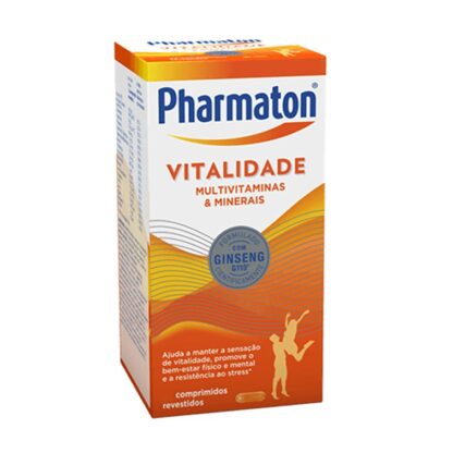 Pharmaton Vitalidade contém Ginseng G115®, vitaminas e minerais que o ajudam a ultrapassar com sucesso os seus desafios ao longo do dia.