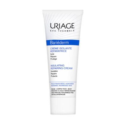 Uriage Bariederm Creme Isolante e Reparador 75ml, o primeiro creme isolante e reparador com Poly-2P, complexo patenteado