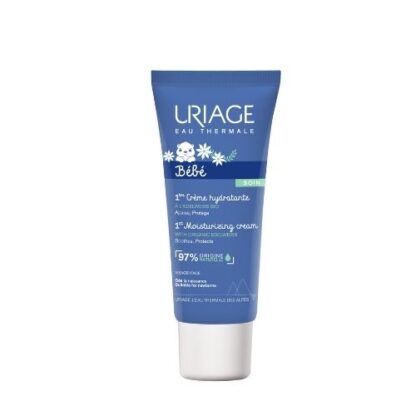 Uriage Bebé Primeiro Creme Hidratante Rosto 40ml, assegura uma pele perfeitamente protegida durante todo o dia e deixa um perfume delicado.