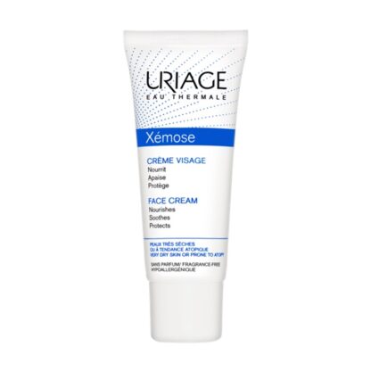 Uriage Xémose Creme de Rosto Nutritivo 40ml, este creme nutritivo, diminui a sensação de repuxar e protege contra as agressões externas. A sua textura conforto deixa a pele suave e macia.