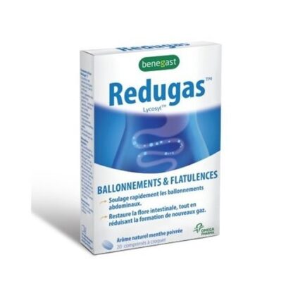 Redugas 20 Comprimidos Mastigáveis