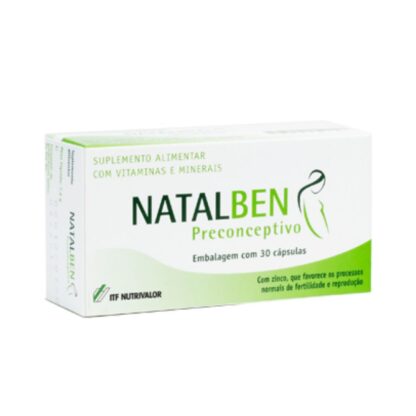 Natalben Preconceptivo 30 Cápsulas