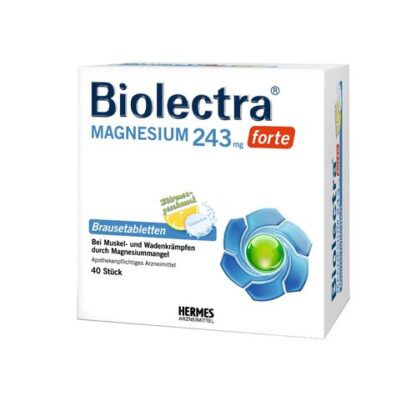 Biolectra Magnesium 243mg forte 20 Saquetas