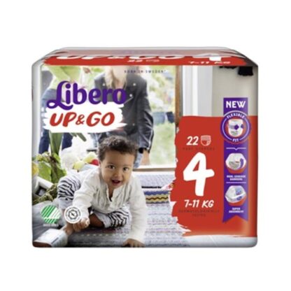 Libero UP & GO 4 Cueca 7-11Kg 22 Unidades