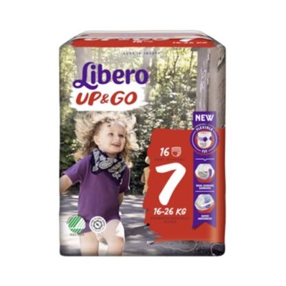 Libero UP & GO 7 Cueca 16-26Kg 16 Unidades