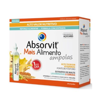 Absorvit Mais Alimento 20 Ampolas