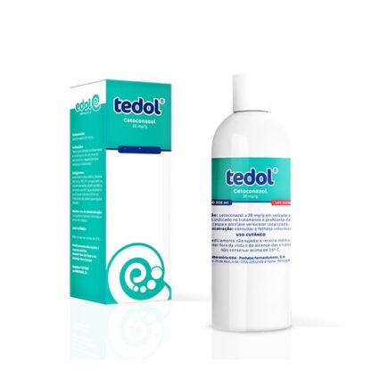 Tedol Champô Dermatite Seborreica 120ml está indicado no tratamento e profilaxia de dermatite seborreica, caspa e pitiríase versicolor localizada. O Cetoconazol, substâncias activa de Tedol, é um poderoso antifúngico derivado imidazólico, para emprego oral ou tópico.