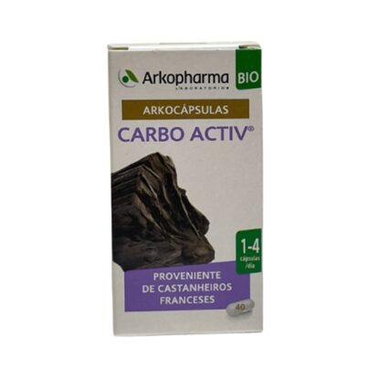 Arkocápsulas Carbo Activ BIO 40 Cápsulas