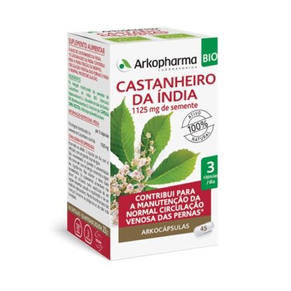 Arkocápsulas Castanheiro India BIO 45 Cápsulas