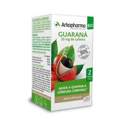 Arkocápsulas Guaraná BIO 40 Cápsulas