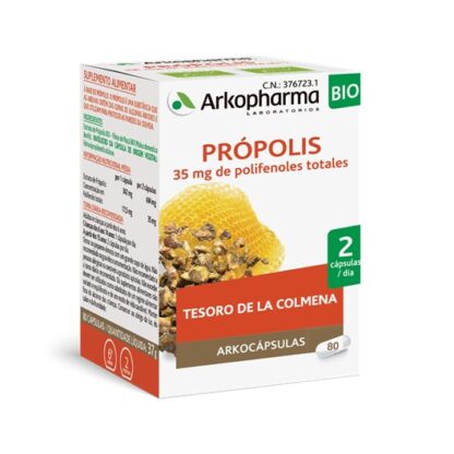 Arkocápsulas Própolis BIO 80 Cápsulas