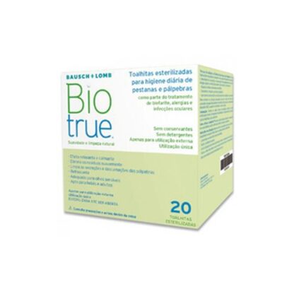 Biotrue 20 Toalhitas
