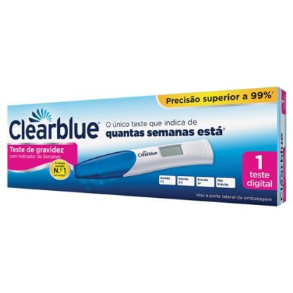 Clearblue Teste de Gravidez – Indicador Semanas é o primeiro e único teste tão preciso como uma ecografia na datação da gravidez.