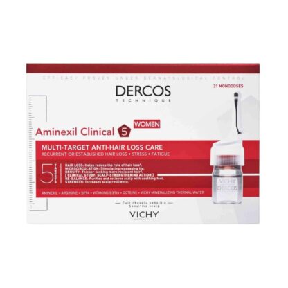 Vichy Dercos Aminexil Clinical 5 Mulher 21 Ampolas