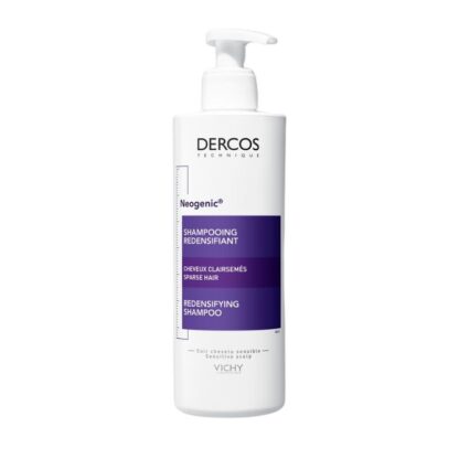 O Vichy Dercos Neogenic Champô Redensificador 400ml é a solução ideal para quem procura um cabelo visivelmente mais denso e com volume duradouro