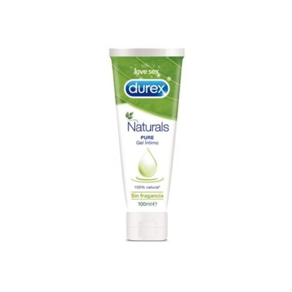 Durex Gel Lubrificante Natural 100 ml, com ingredientes de origem 100% natural. Desenvolvido com a finalidade de tornar os teus momentos íntimos suaves e excitantes.