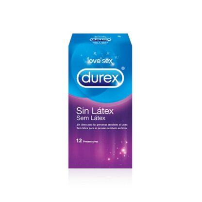 Durex Sem Látex 12 Preservativos , dispositivos médicos de uso único e para fins contracetivos. Ainda assim criado a partir de um material revolucionário chamado poliisopreno. De tal forma que é ideal para quem tem alergia ao látex.