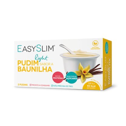EasySlim Pudim Light Baunilha 2 x 125 gr