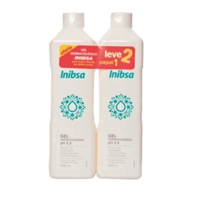 Inibsa Duo Pack Gel Banho Dermatologico 2x1000ml