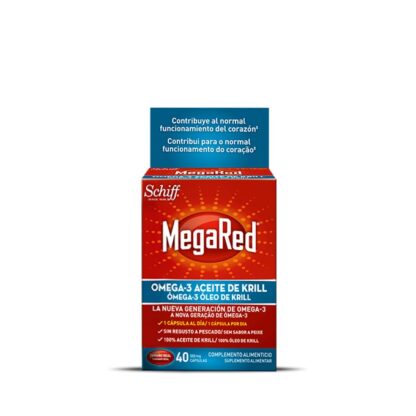 MegaRed Ómega-3 Óleo de Krill 30+10 Cápsulas