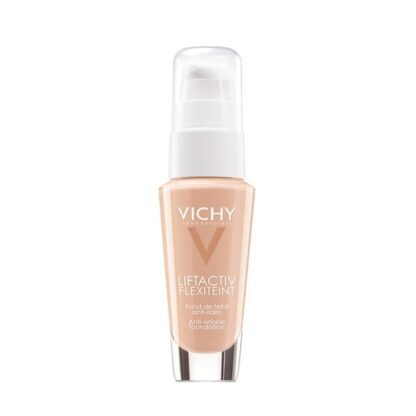Vichy Liftactiv Flexiteint Base Antirrugas (35) 30ml a base lifting sem efeito de brilho.