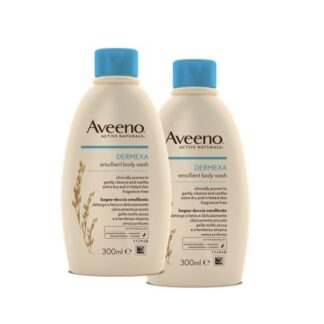 Aveeno Dermexa Duo Gel de Banho Emoliente 2×300 ml