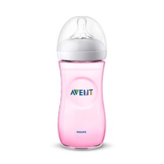 Philips Avent Biberão Natural Rosa