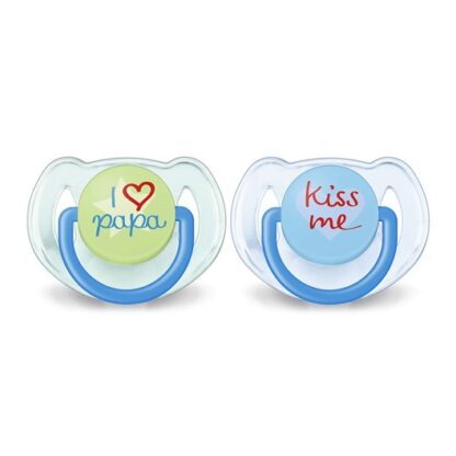 Philips Avent Chupeta Classic Frases 6-18M Menino