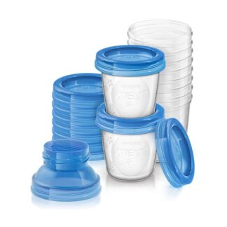 Philips Avent Copos Armazenamento Leite Materno Adaptador 10un